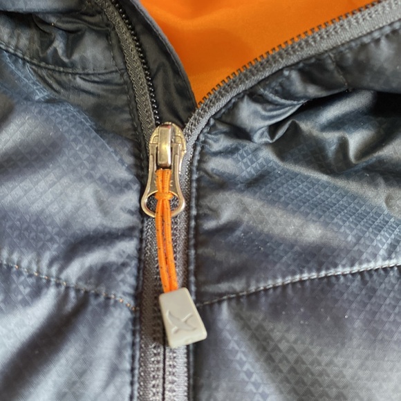 Eddie Bauer athletic performance, jacket, size men’s, medium, gray with orange - Picture 5 of 16
